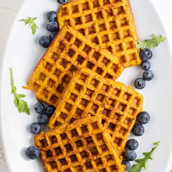Sweet Potato Waffles - Recipe photo by SunkissedKitch