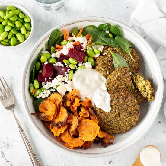 Falafel Bowls - Recipe photo by Your Ultimate Menu
