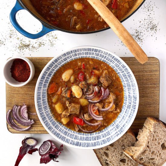 Leftover Pork Shoulder Stew - Recipe photo by Allkitchencolours
