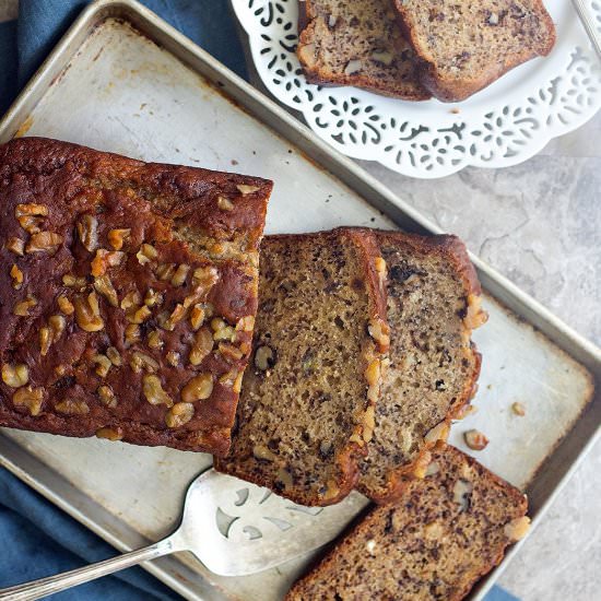 Banana Bread with Applesauce - Recipe photo by unicorns in the kitchen