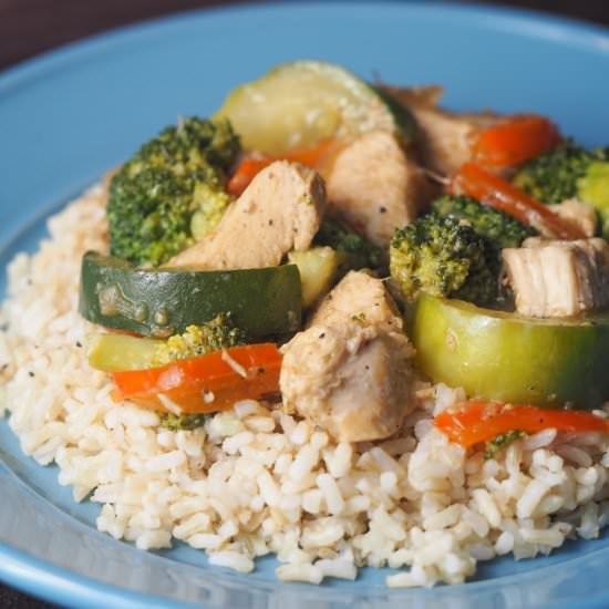 Instant Pot Chicken Stir Fry - Recipe photo by Mondayismeatloaf