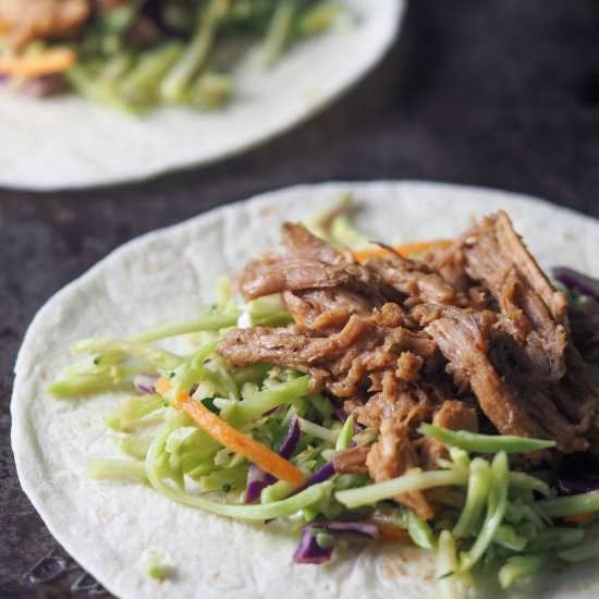 Slow Cooker Korean BBQ Tacos - Recipe photo by Mondayismeatloaf