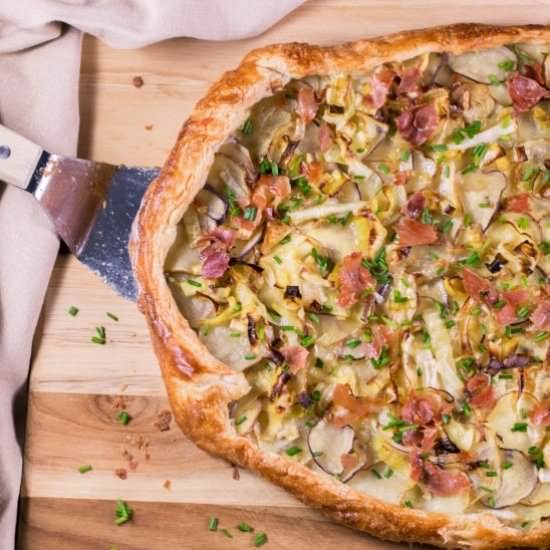 Little Potato Galette - Recipe photo by noshingwiththenolands