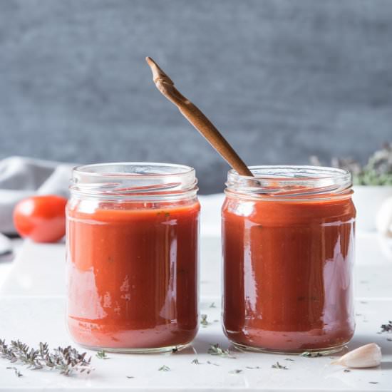 1-Pot, 7-Ingredient Marinara Sauce - Recipe photo by Jennifers Kitchen