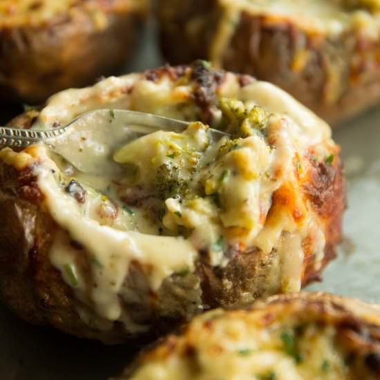 Broccoli Baked Potatoes - Recipe photo by dontgobaconmyheart