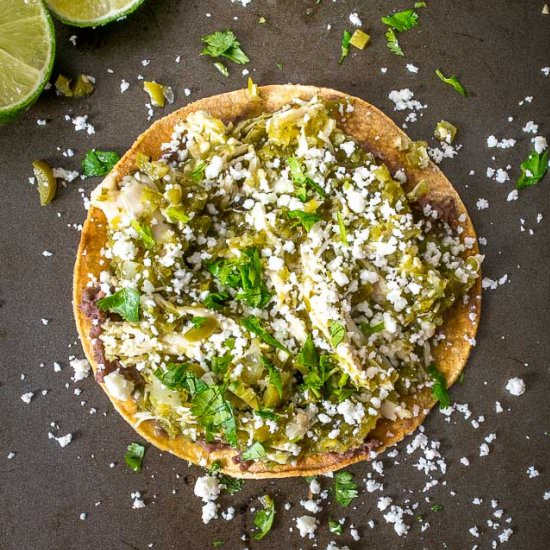 Chicken Chile Verde - Recipe photo by MexicanPlease