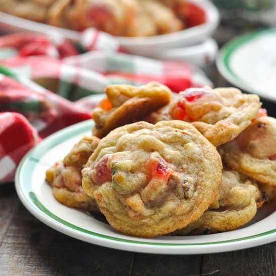 Fruitcake Cookies - Recipe photo by The Seasoned Mom