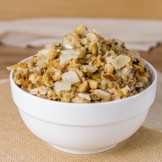 Vegetarian Crock Pot Stuffing - Recipe photo by dwayland