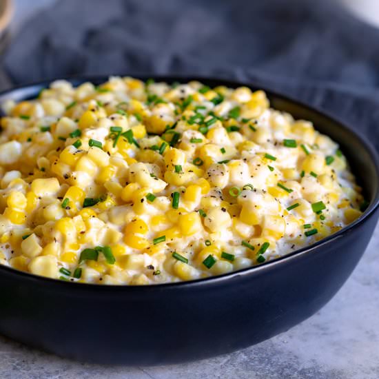 EASY CREAMED CORN (TWO WAYS!) - Recipe photo by MomOnTimeout