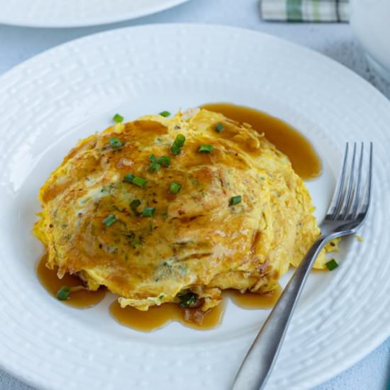 Chicken Egg Foo Young - Recipe photo by littlebitrecipes