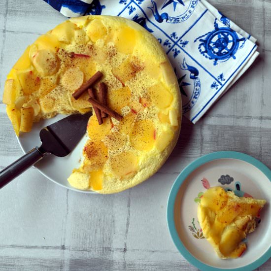 Grzybek z jabłkami (Polish omelet) - Recipe photo by TastesLikeFood