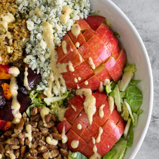 Fall Harvest Salad Recipe - Recipe photo by jzeats