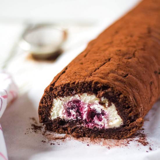 Black Forest Cake Roll - Recipe photo by Blondie-ish at kitchen