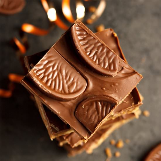 Terry's Chocolate Orange Tiffin - Recipe photo by KitchenMason