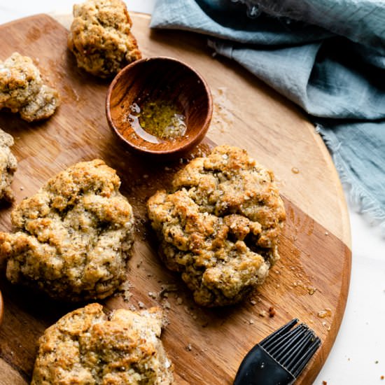 Keto Garlic Bread Biscuits - Recipe photo by Inspector Gorgeous