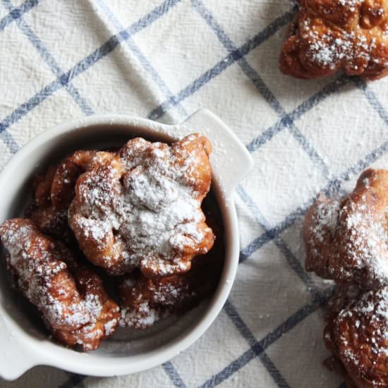 Apple fritters - Recipe photo by hornoMX