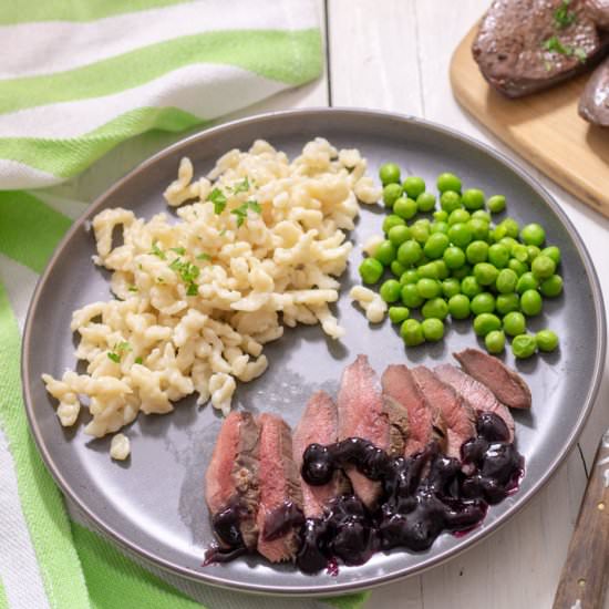 Duck Breast Recipe - Recipe photo by BinkysCulinaryCarnival