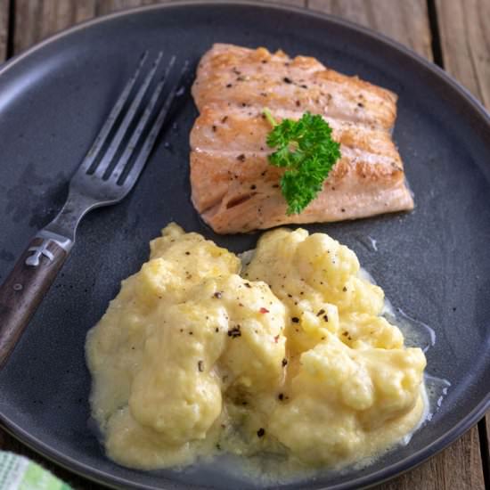 Cauliflower au Gratin - Recipe photo by BinkysCulinaryCarnival