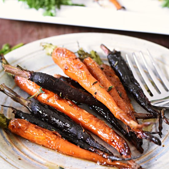 Maple Roasted Carrots - Recipe photo by Elke living