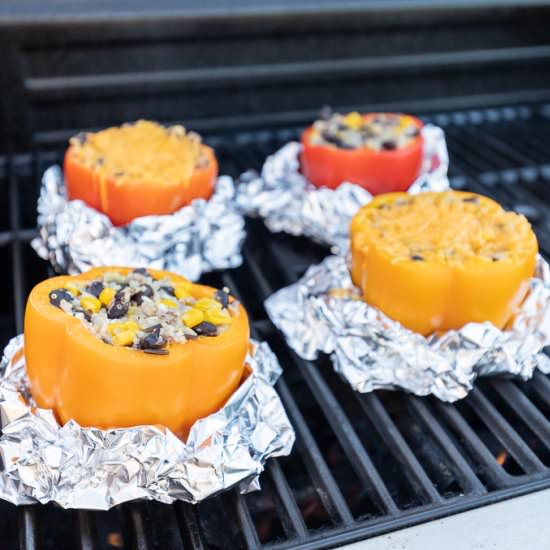 Grilled Stuffed Peppers - Recipe photo by handmadeweekly