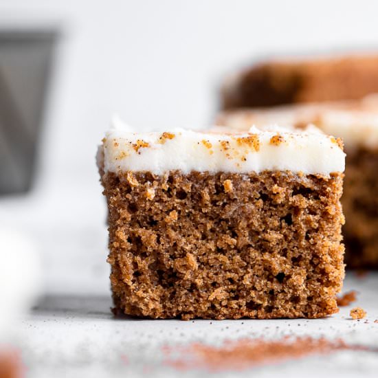Gluten Free Gingerbread Cake - Recipe photo by foodfaithfitness