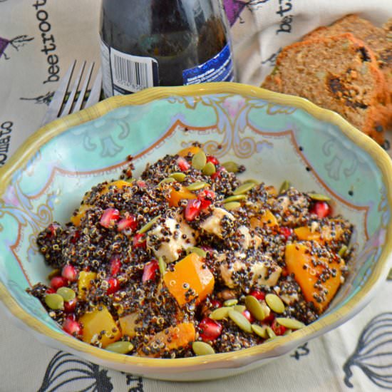 Pomegranate Pumpkin Salad - Recipe photo by Mummys FastandEasy