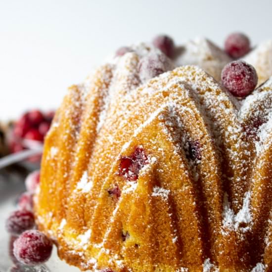 Cranberry Bundt Cake - Recipe photo by BeyondtheCoop