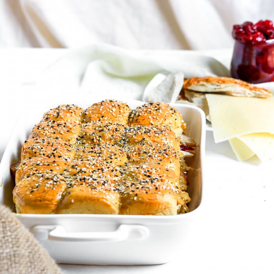 Turkey and Swiss Hawaiian Sliders - Recipe photo by SprinklesandSeaSalt
