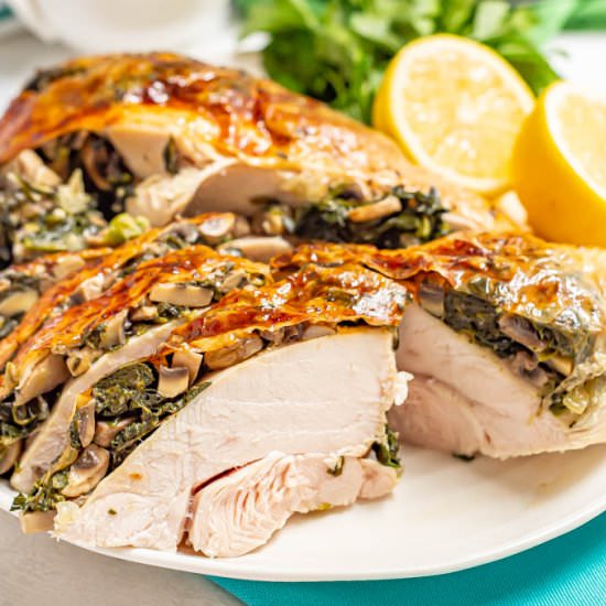 Stuffed turkey breast - Recipe photo by Family Food on the Table