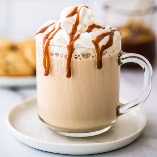 Easy Caramel Latte - Recipe photo by BakingMischief