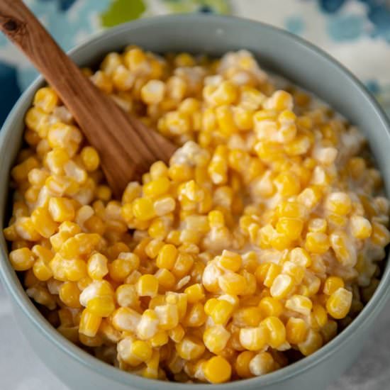 Slow Cooker Creamed Corn - Recipe photo by slowcookergourmet