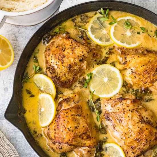 Creamy Lemon Butter Chicken! - Recipe photo by Easy Chicken Recipes