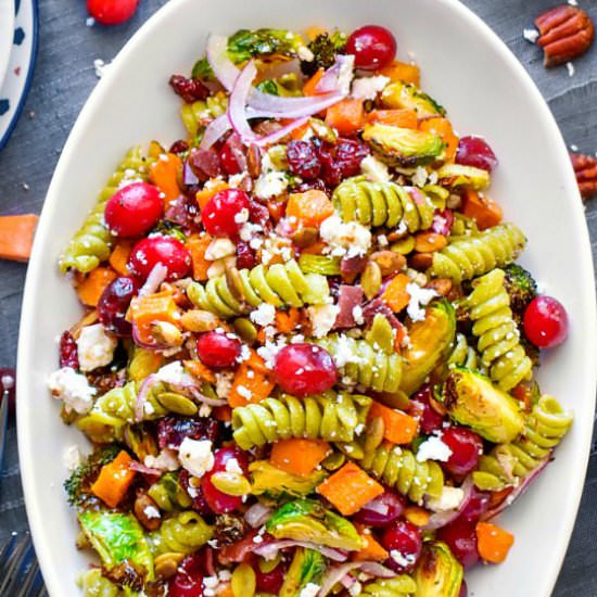 Easy Fall Pasta Salad - Recipe photo by EasycookingwithMolly