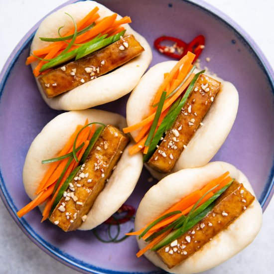 Vegetarian Gua Bao - Recipe photo by healthynibblesandbits