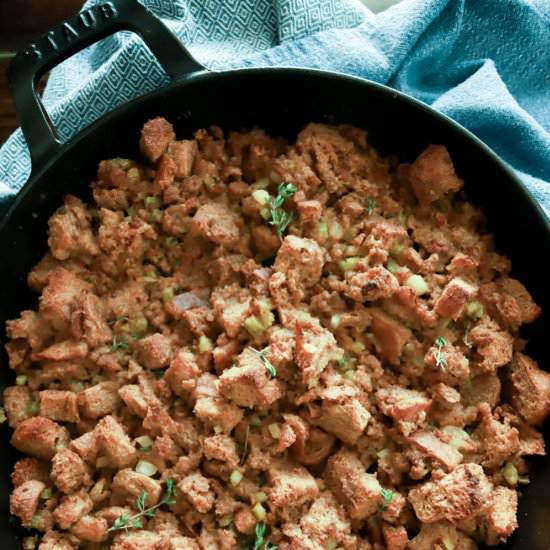 Super Easy Sausage Stuffing - Recipe photo by FunnyLoveLindsay