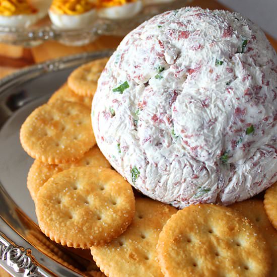 Easy Party Cheese Ball - Recipe photo by SimplyHappenings