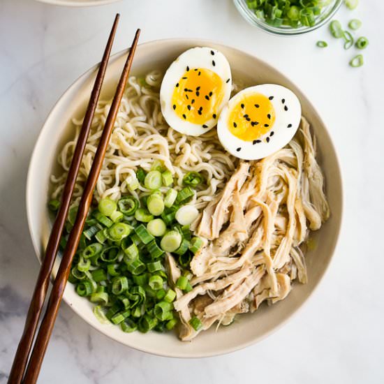 Instant Pot Chicken Ramen - Recipe photo by Joyous Apron