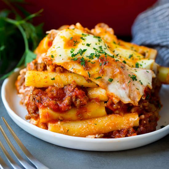 Baked Ziti - Recipe photo by dinneratthezoo