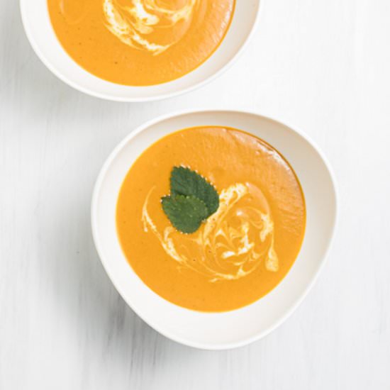 Curried Carrot Soup - Recipe photo by infinebalance