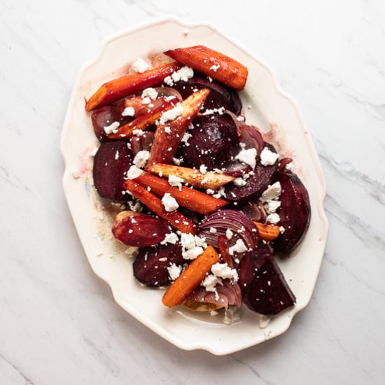 Balsamic Roasted Vegetables - Recipe photo by sidewalkshoes