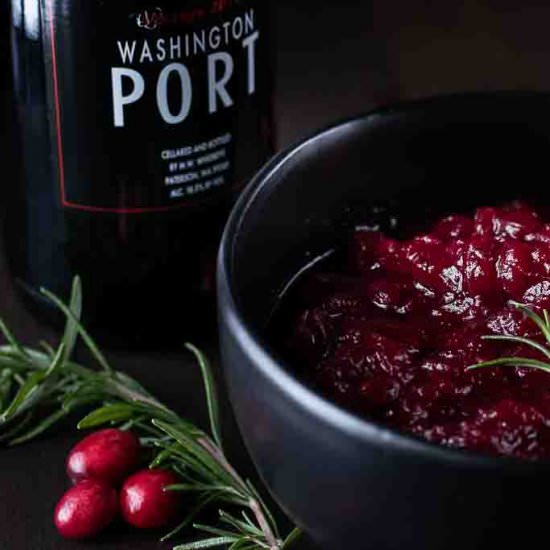 Homemade Cranberry Sauce with Port - Recipe photo by Gourmetdoneskinny