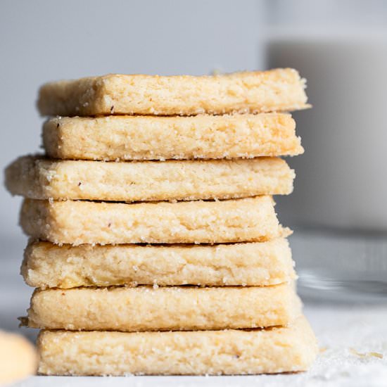Gluten Free Shortbread Cookies - Recipe photo by foodfaithfitness