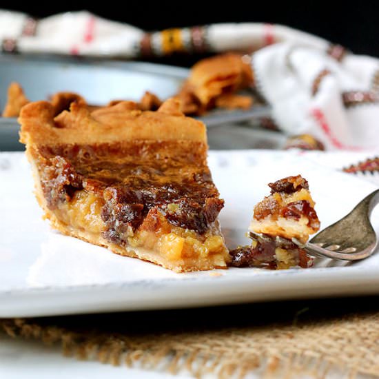 Butter Tart Pie - Recipe photo by DomesticDreamboat
