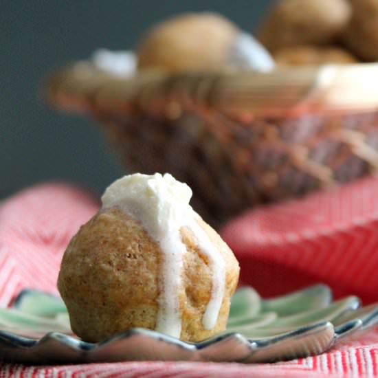 Wheat Rolls & Whipped Maple Butter - Recipe photo by Savored Joy