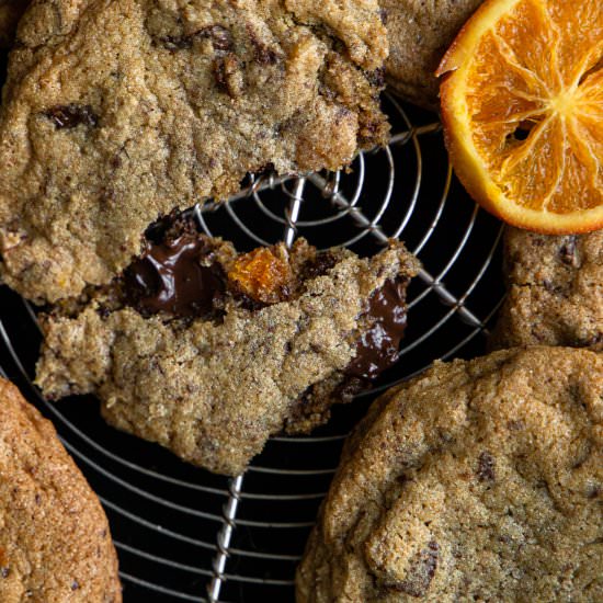 Orange & Dark Chocolate Chip Cookie - Recipe photo by pageandplate