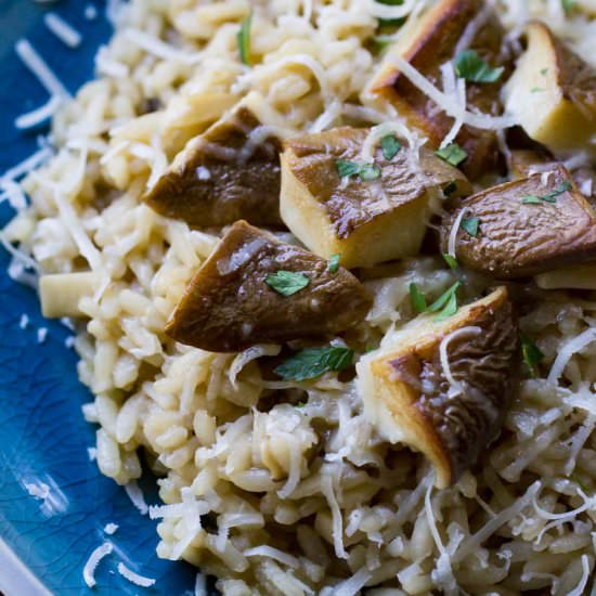 Mushroom Risotto - Recipe photo by Or Whatever You Do