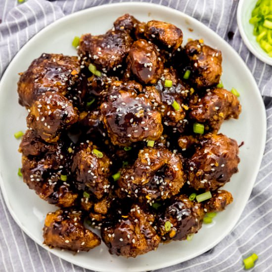 General Tso Cauliflower Wings - Recipe photo by jessicainthekitchen