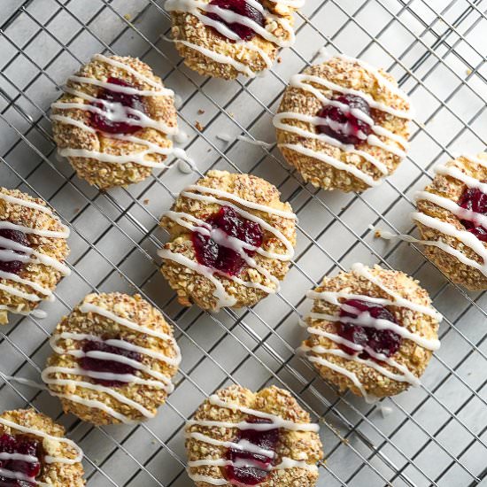 Thumbprint Cookies - Recipe photo by Nibbleanddine