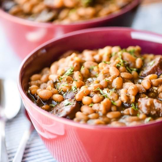 Instant Pot Cajun White Beans - Recipe photo by dudethatcookz