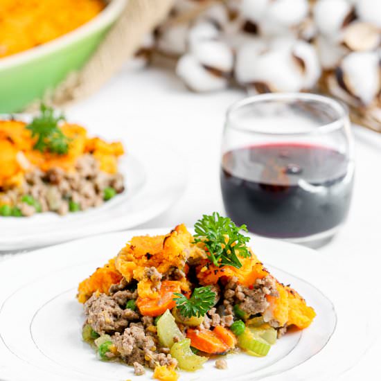 Sweet Potato Shepherds Pie - Recipe photo by SprinklesandSeaSalt